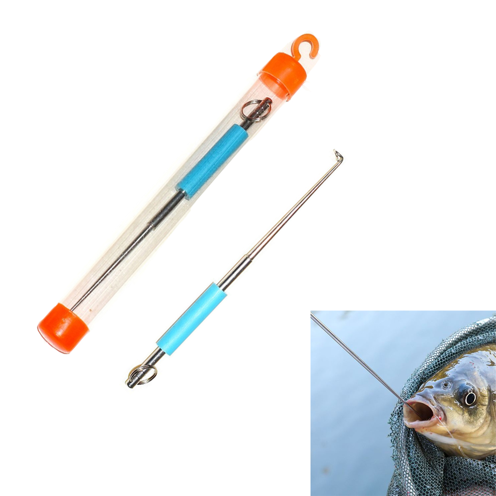 Used Fishing Equipment Near Me - 1ชิ้นตะขอตกปลาสแตนเลสปลอดภัยอุปกรณ์ถอดตะขอตกปลาอุปกรณ์แยกชิ้นอย่างรวดเร็วเครื่องมือตกปลา