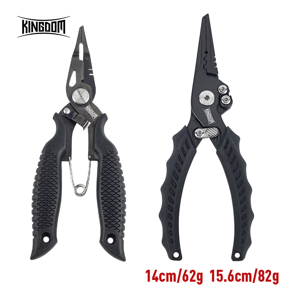 Used Fishing Equipment Near Me - Kingdom คีมตกปลามัลติฟังก์ชั่แยกแหวนเครื่องตัดลวด Hooks Remover Fishing Tackle
