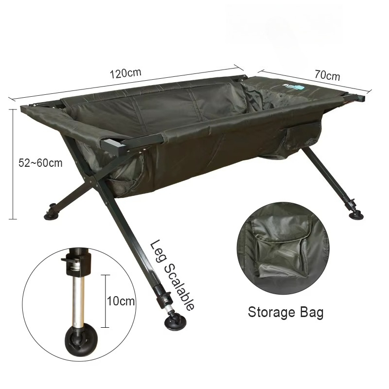 Fishing Equipment Us - อุปกรณ์ตกปลาคาร์พแบบพับได้ Selco Oxford Fabric and Steel