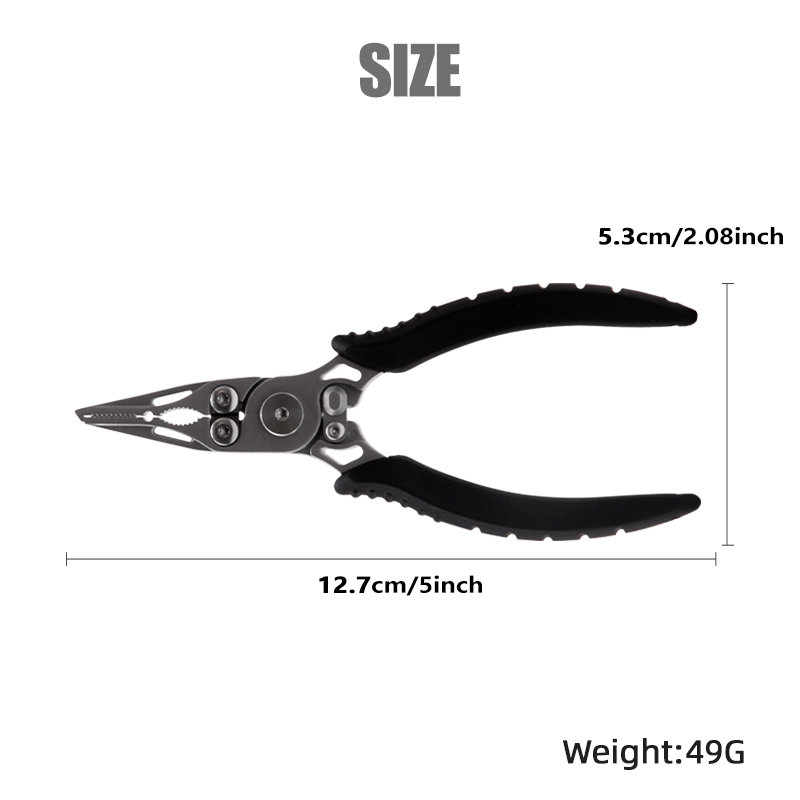 ที่คีบปลาปากแหลมสแตนเลสแบบพกพา - Used Fishing Equipment Near Me บทวิจารณ์และราคา