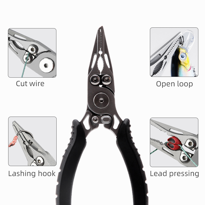 ที่คีบปลาปากแหลมสแตนเลสแบบพกพา - Used Fishing Equipment Near Me บทวิจารณ์และราคา