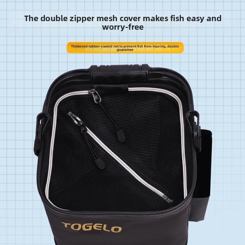 ถังปลา ถังตกปลาแบบพับได้ ใหม่  - Fishing Equipment Us บทวิจารณ์และราคา