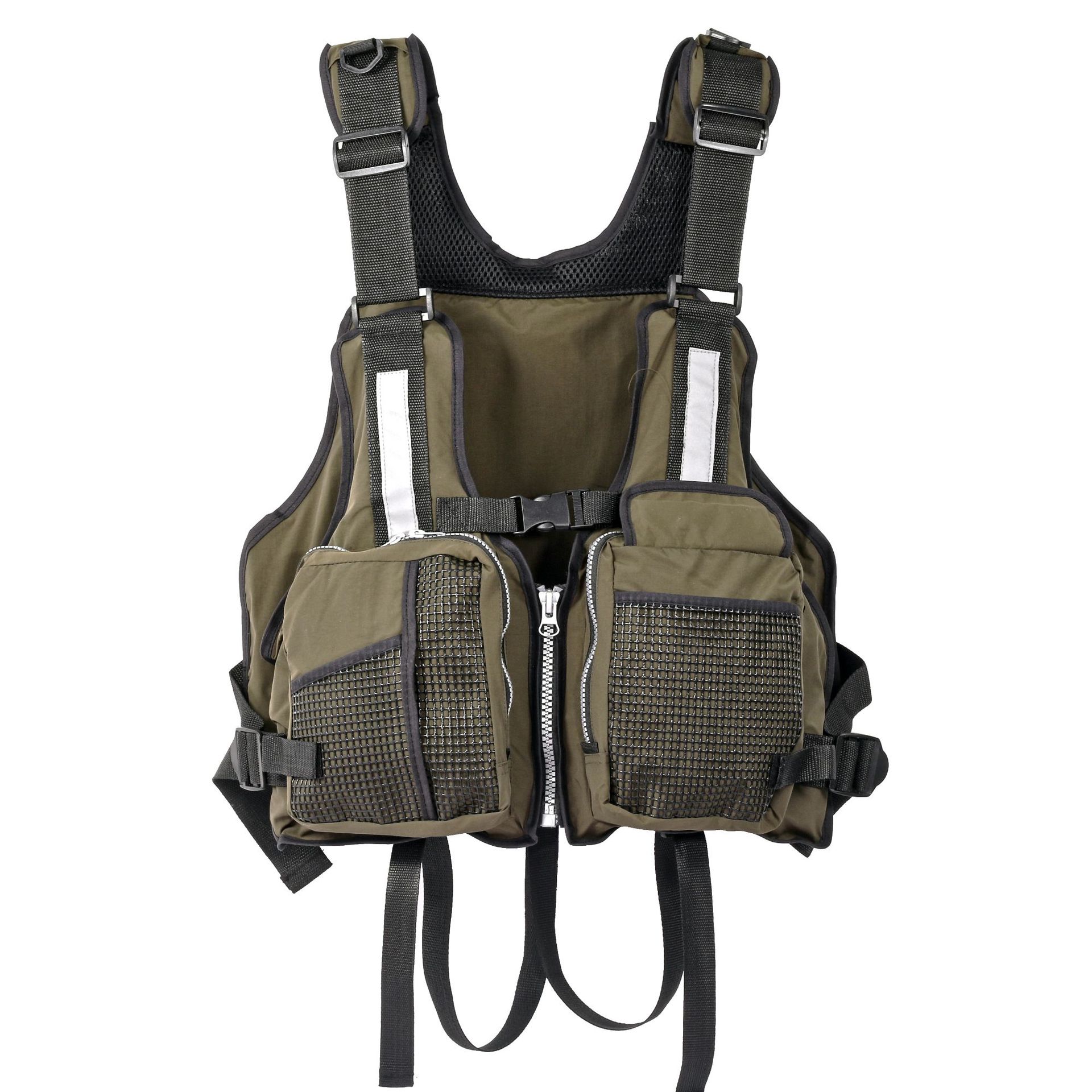 เสื้อกั๊กตกปลากลางแจ้งพร้อมกระ - Fishing Equipment Us บทวิจารณ์และราคา