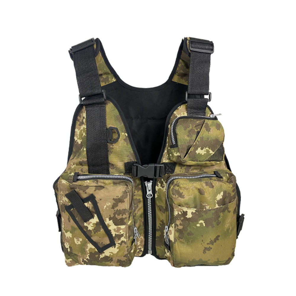เสื้อกั๊กตกปลากลางแจ้งพร้อมกระ - Fishing Equipment Us บทวิจารณ์และราคา