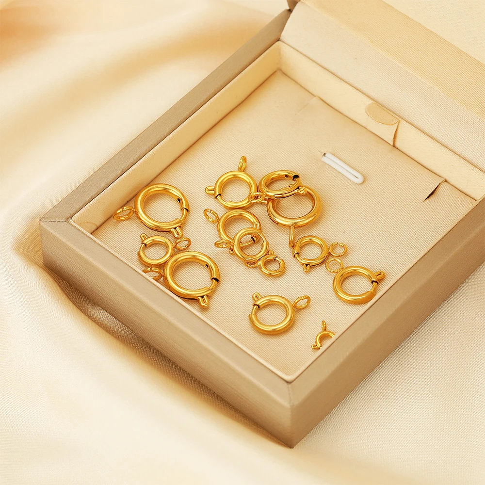 ตัวล็อกสปริงสแตนเลสทรงกลม 10 ช - Circle Hook Set บทวิจารณ์และราคา
