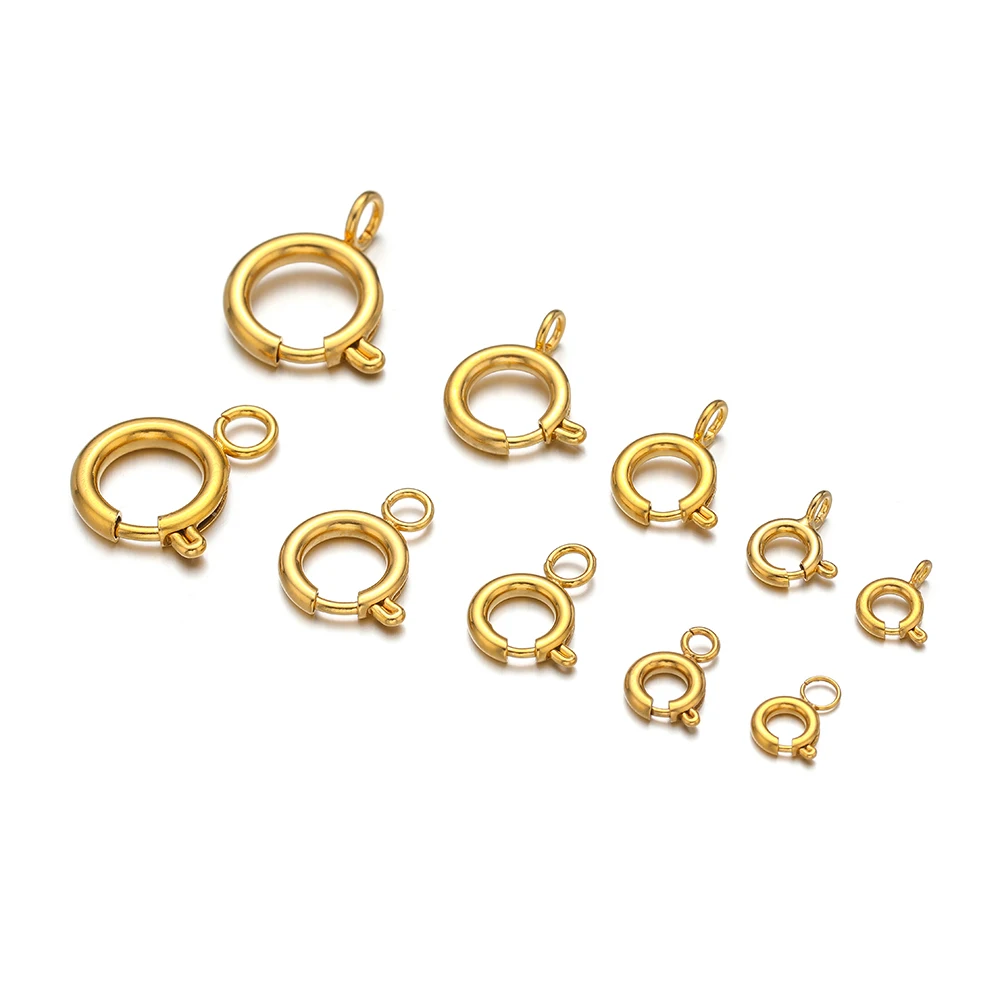 ตัวล็อกสปริงสแตนเลสทรงกลม 10 ช - Circle Hook Set บทวิจารณ์และราคา