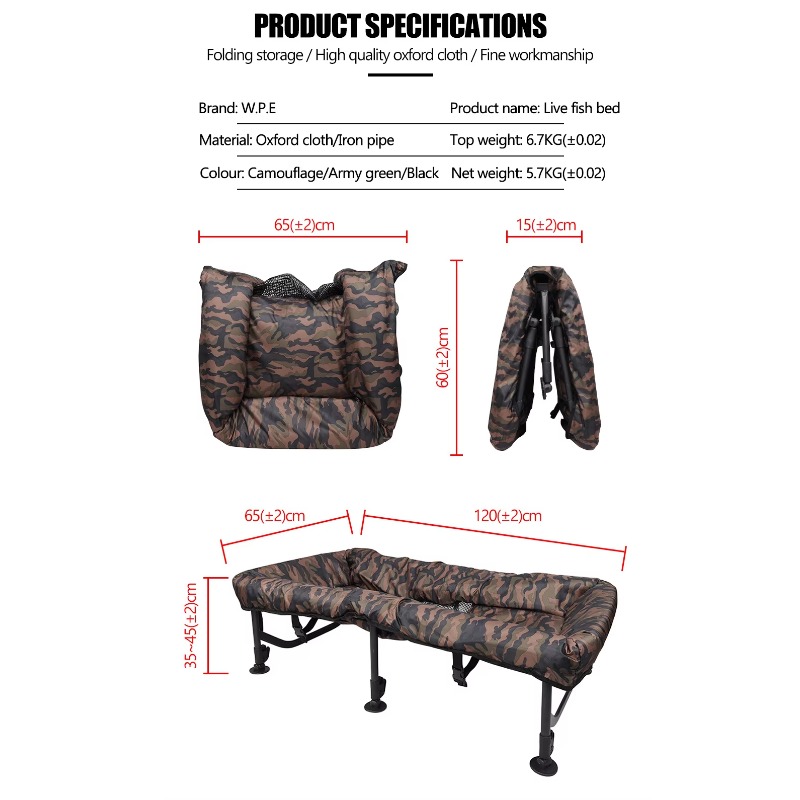 อุปกรณ์ตกปลาคาร์พแบบพับได้ ขาป - Fishing Equipment Us บทวิจารณ์และราคา