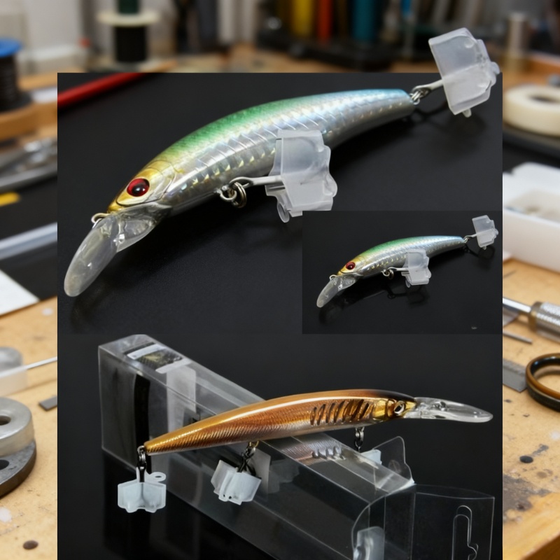 ตัวป้องกันตะขอเกี่ยวแบบเปิด 19 - Soft Plastic Lure บทวิจารณ์และราคา